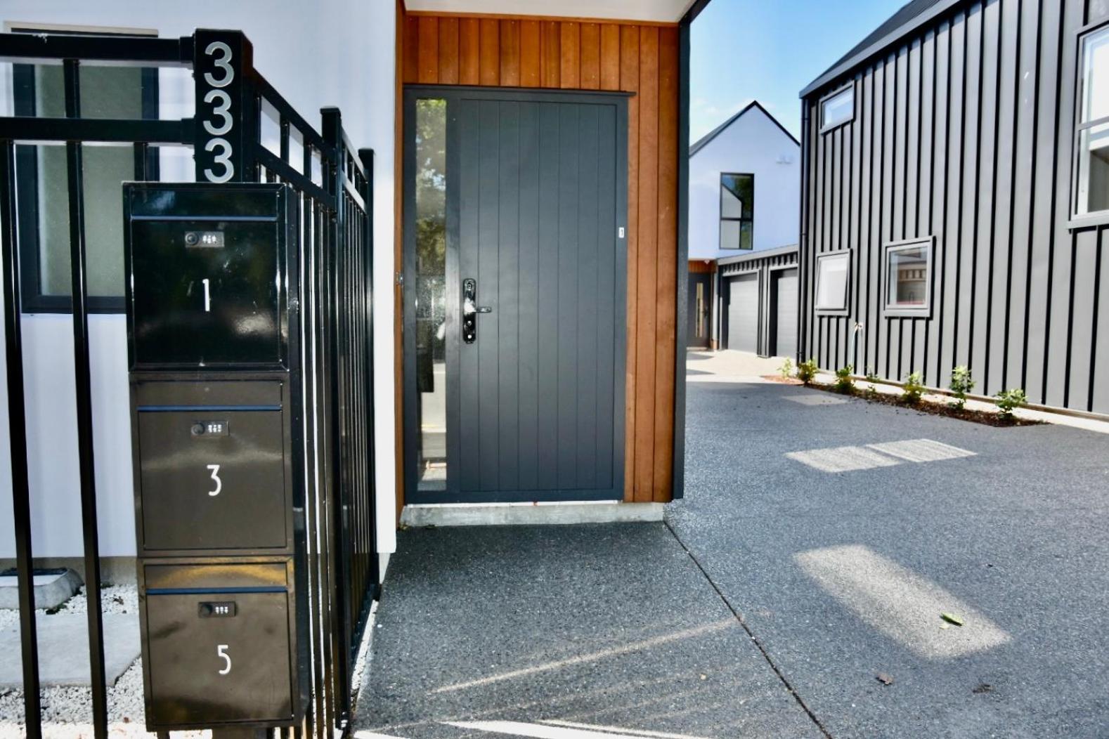 Brand New Close To Cbd 3 Bed 3 Bath With Garage Christchurch Eksteriør billede